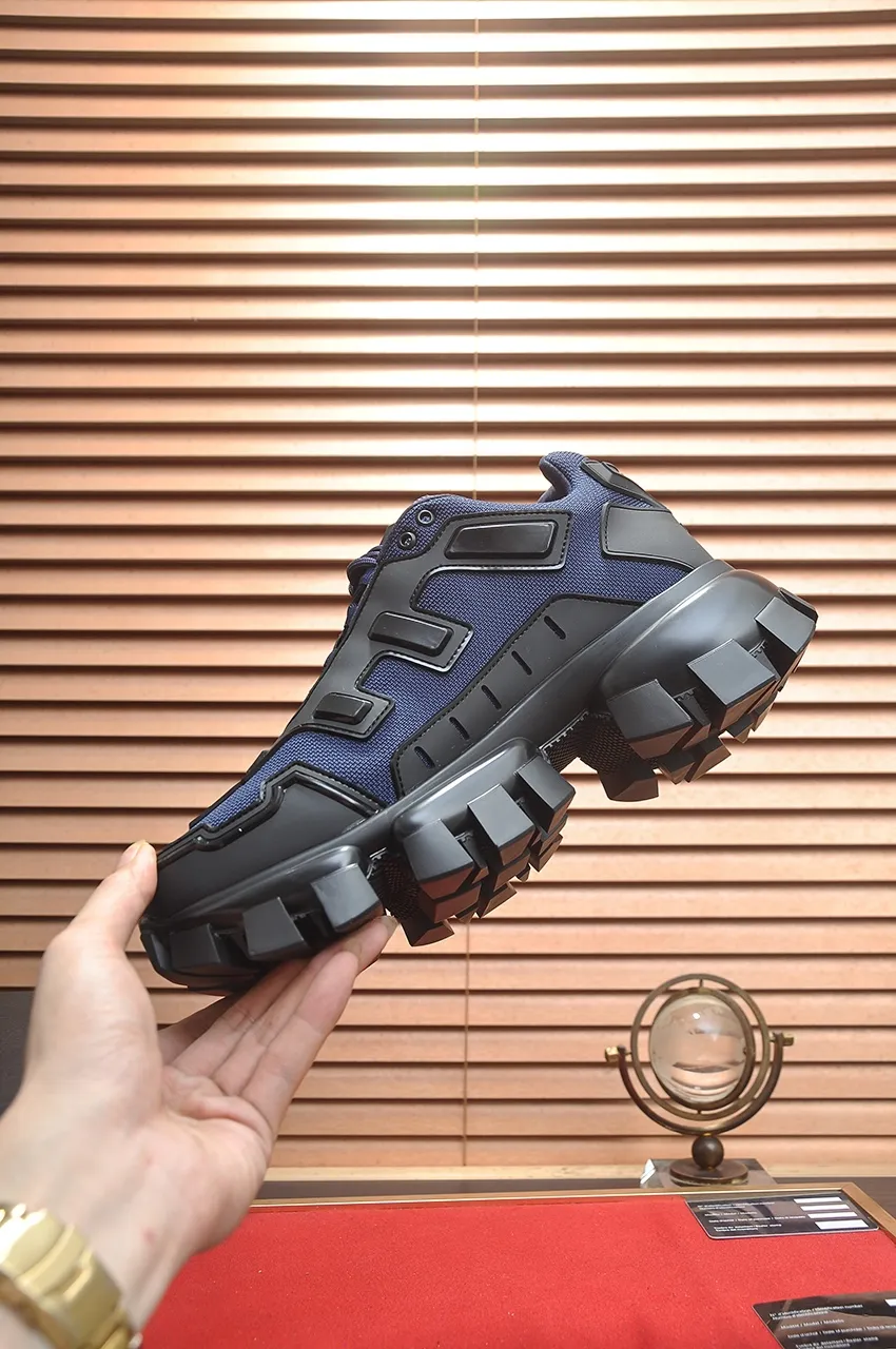 Men's shoes 💰620💶[PRADA] Top original items, new seasonal styles, high quality original items, top original breathable fabric + imported glue, imported stretch fabric inside with original cowhide foot pads, original air cushion outsole! Quality guaranteed! Code 38-45 (45 customized)